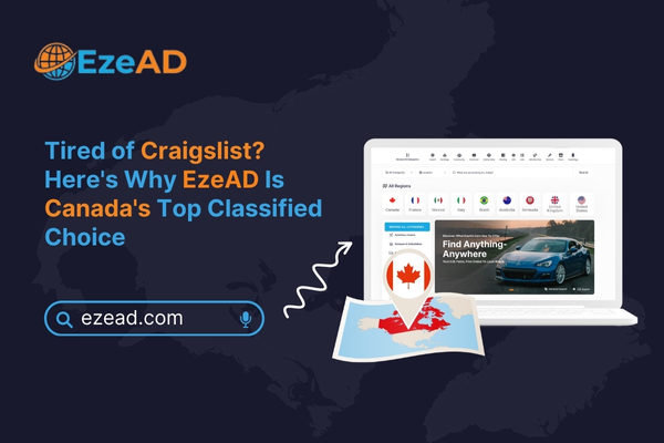 EzeAD Canada’s Top Classifieds Alternative